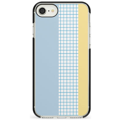 Abstract Grid Blue & Yellow