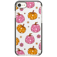 Motif de citrouilles Fleurs et Étoiles