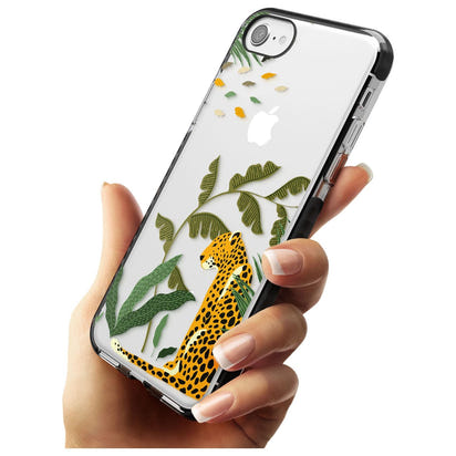 Grand motif de chat de la jungle