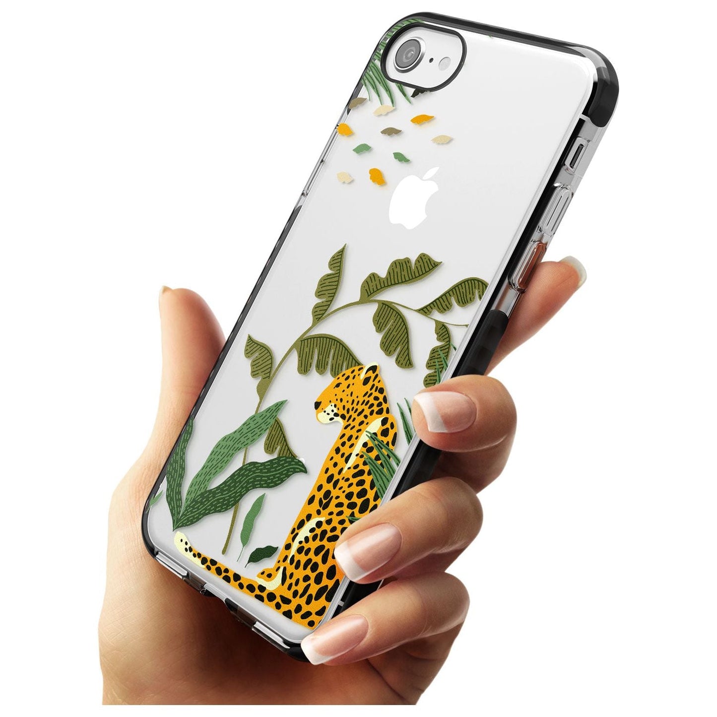 Grand motif de chat de la jungle