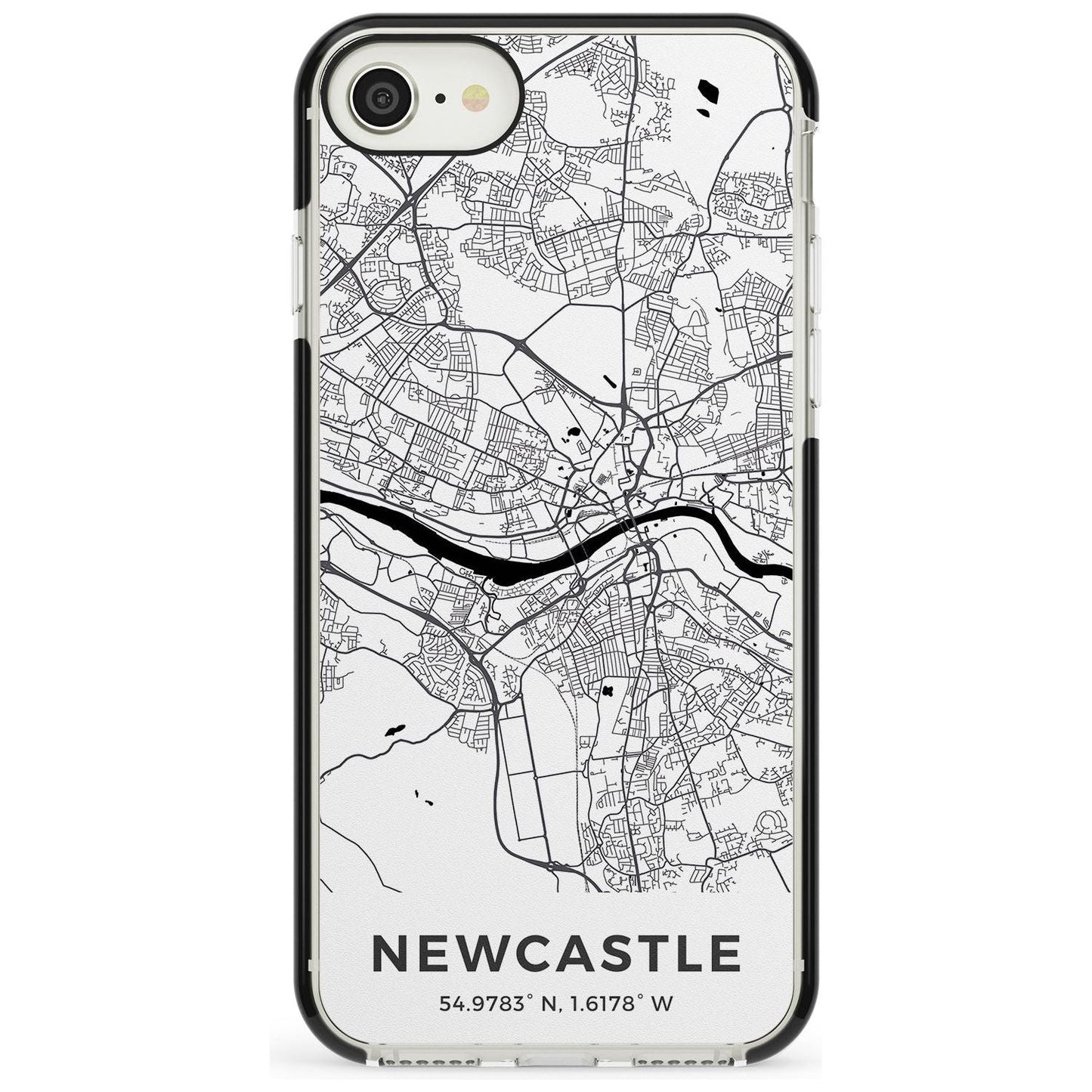 Stadtplan von Newcastle