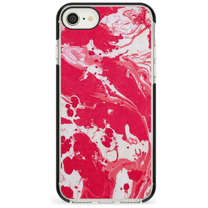 Red & White Marbled