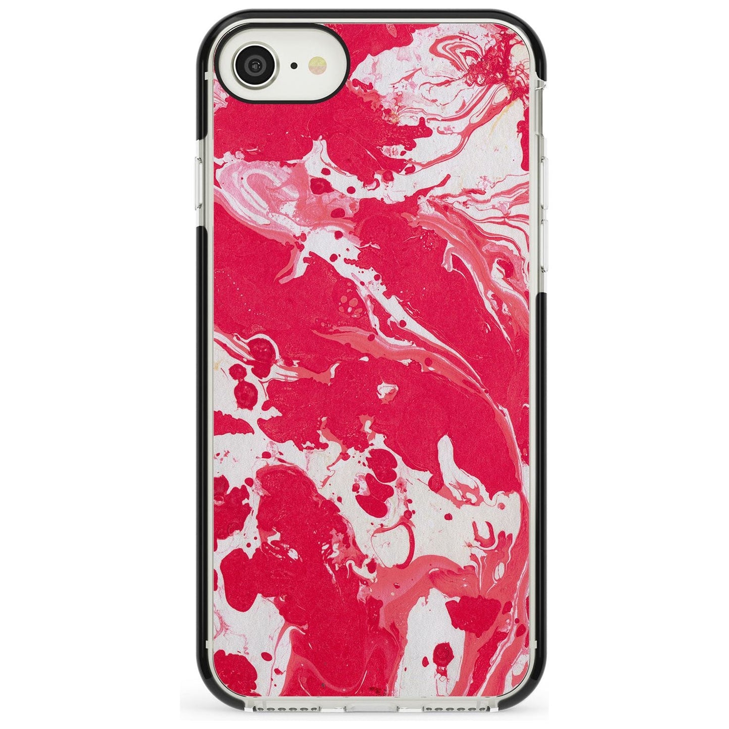 Red & White Marbled