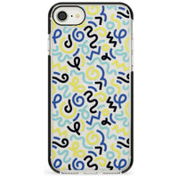 Blue & Yellow Memphis Retro