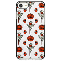 Retro Red Pumpkins & Scarecrows