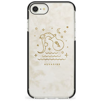 Goldenes Emblem des Wassermanns