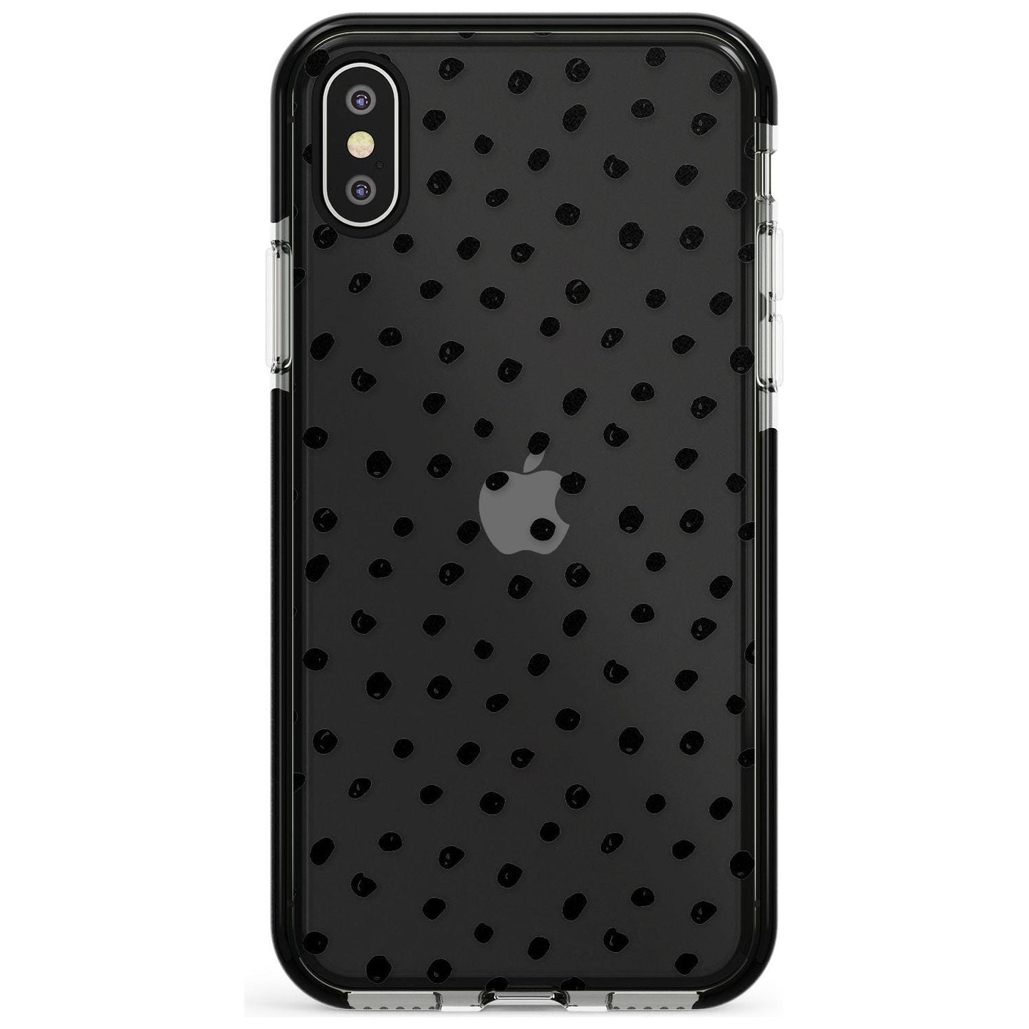 Messy Black Dot Pattern