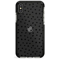 Messy Black Dot Pattern