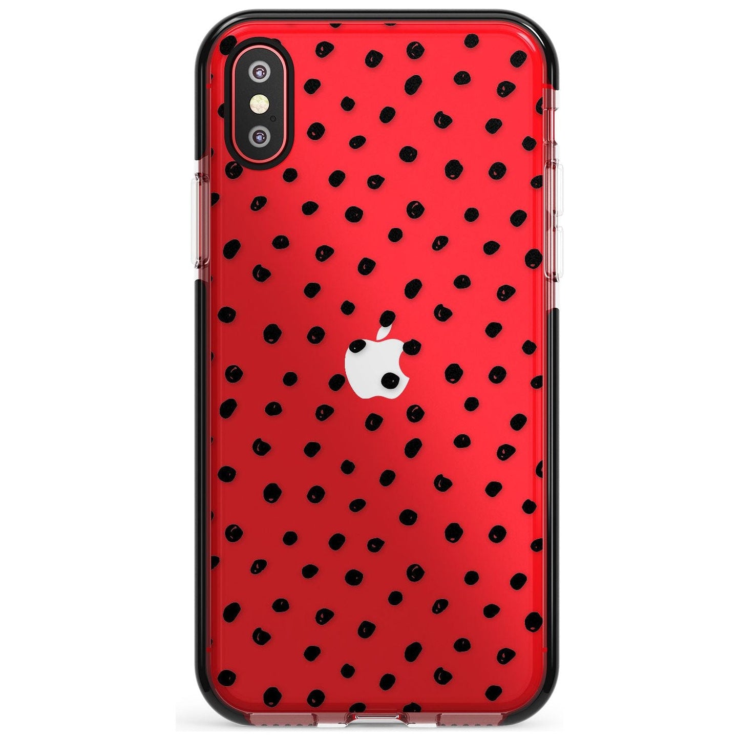 Messy Black Dot Pattern