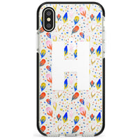 Personalised Abstract Floral Initial