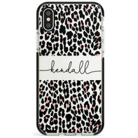 Personalised Cursive Leopard Spots