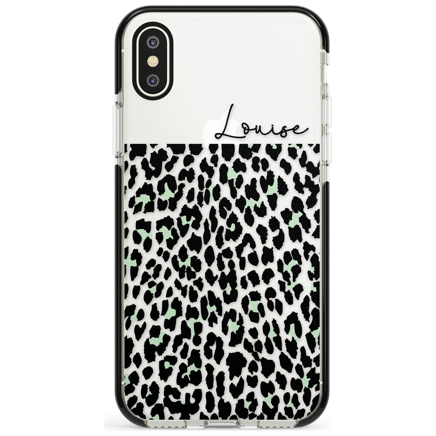 Personalised Seafoam Leopard