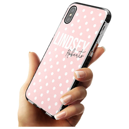 Personalised Pink Polka