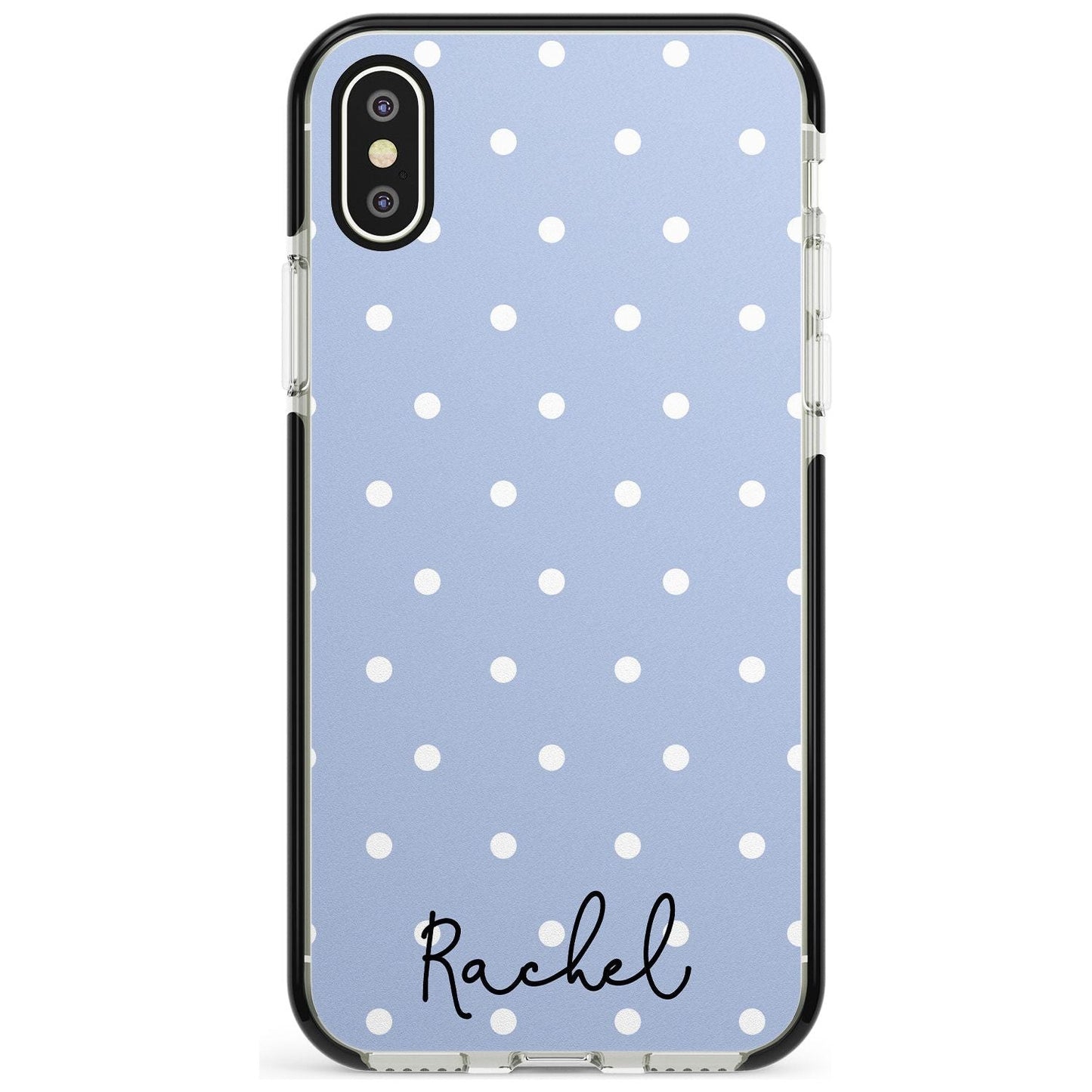 Personalised Simple Light Blue Dots