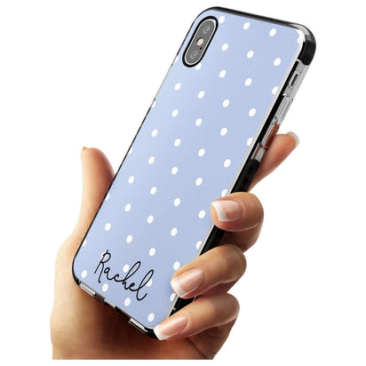 Personalised Simple Light Blue Dots