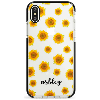 Personalised Sunflowers & Cursive