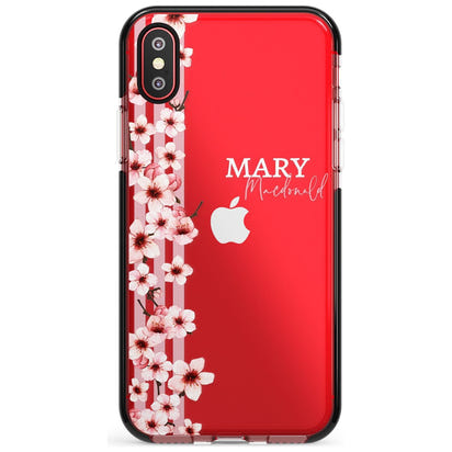 Personalisierte Kirschblütenstreifen