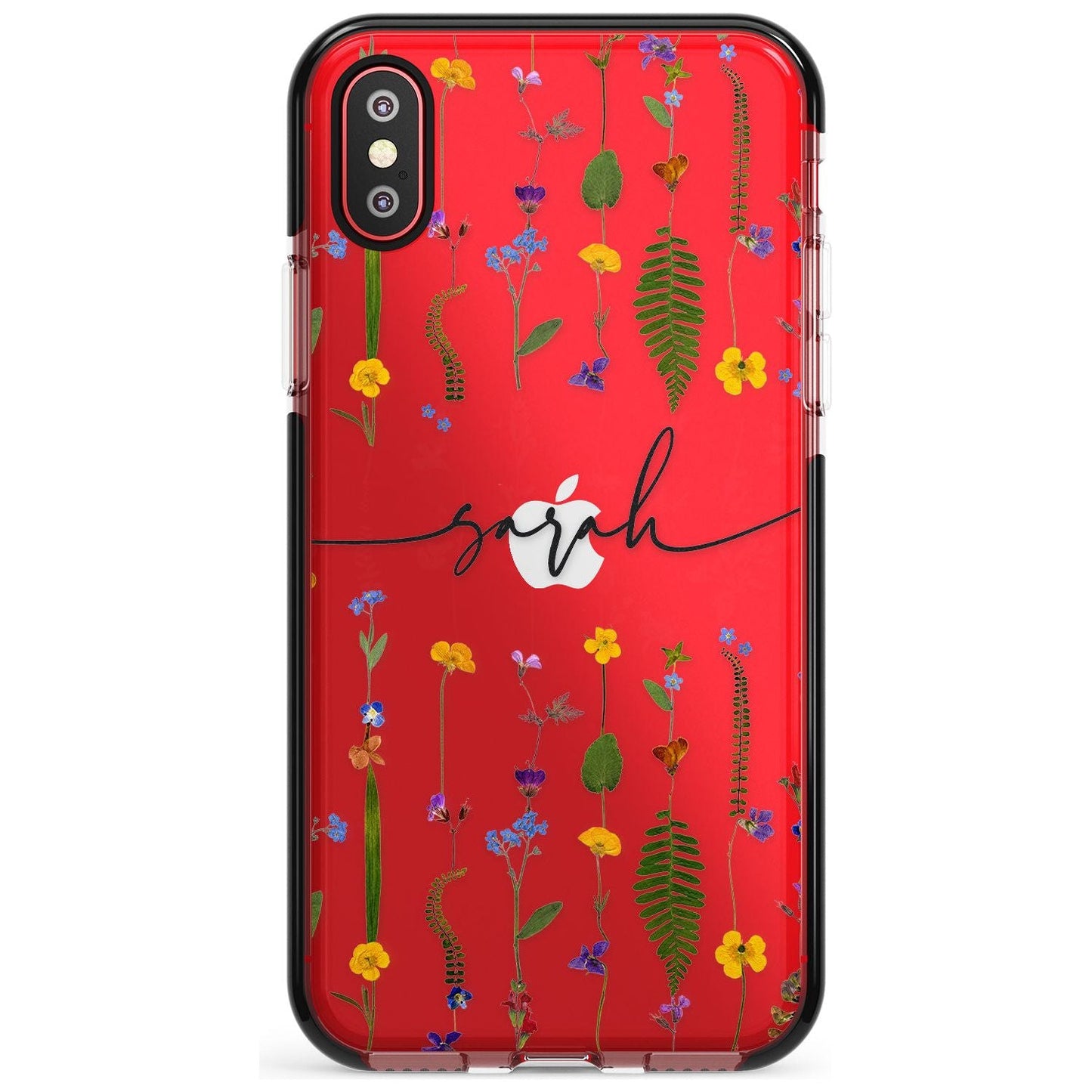 Chaîne de fleurs sauvages personnalisée