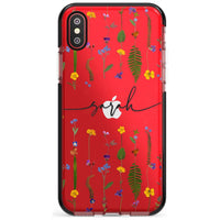 Chaîne de fleurs sauvages personnalisée