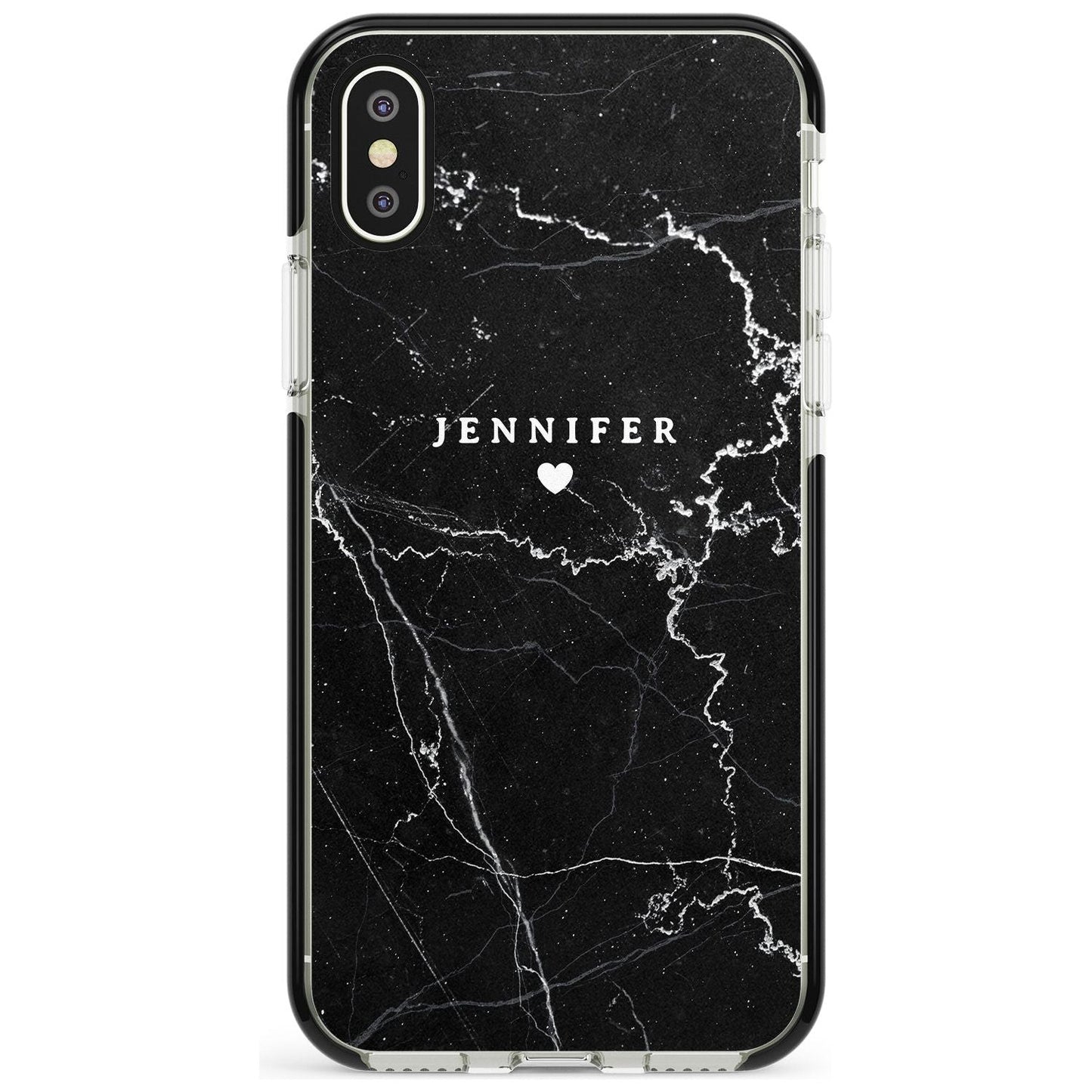 Personalised Black Marble