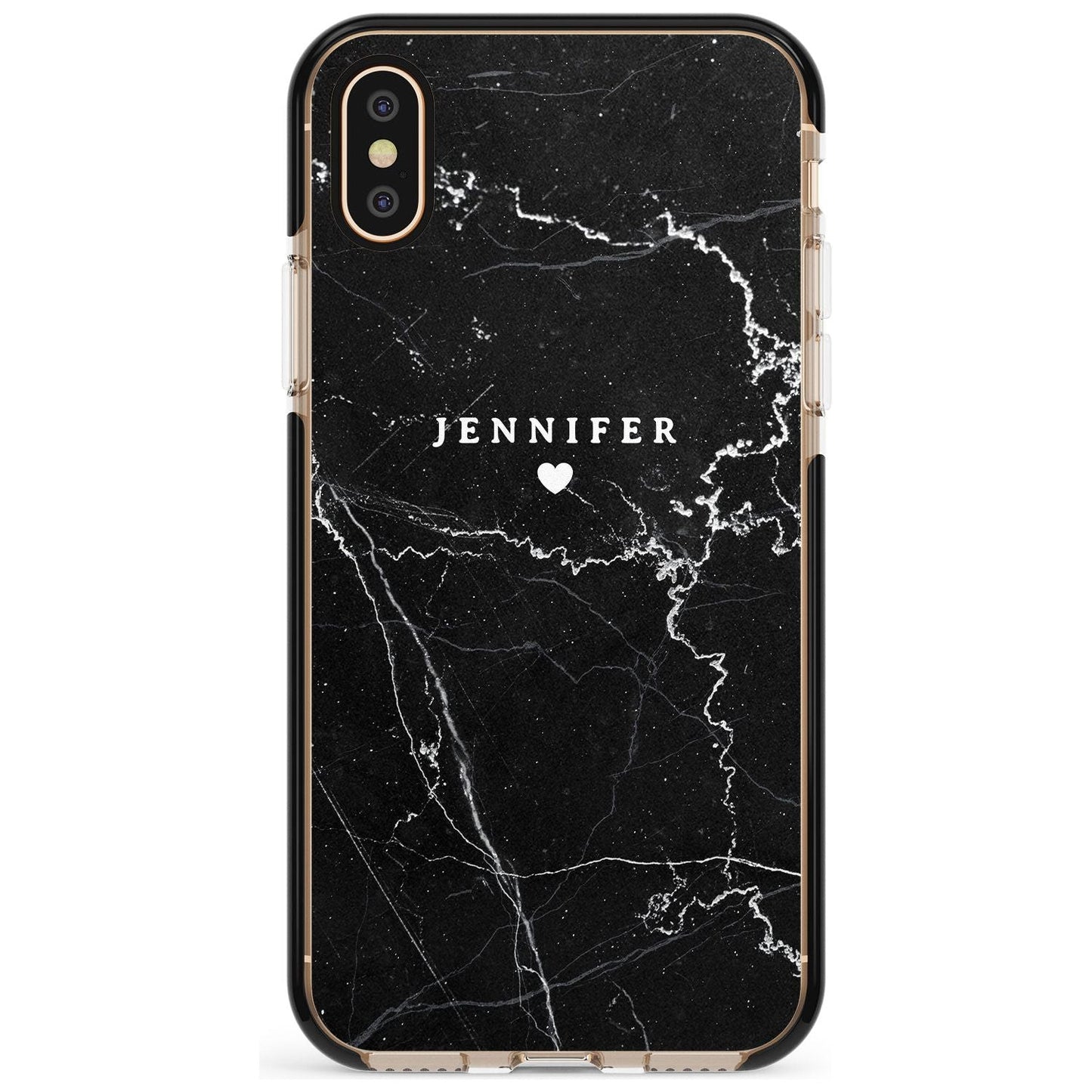 Personalised Black Marble
