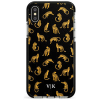 Personalised Gold Cheetah Pattern