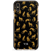 Personalised Gold Cheetah Pattern