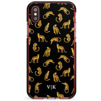 Personalised Gold Cheetah Pattern