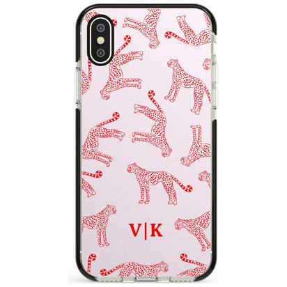 Guépard rouge et rose personnalisé