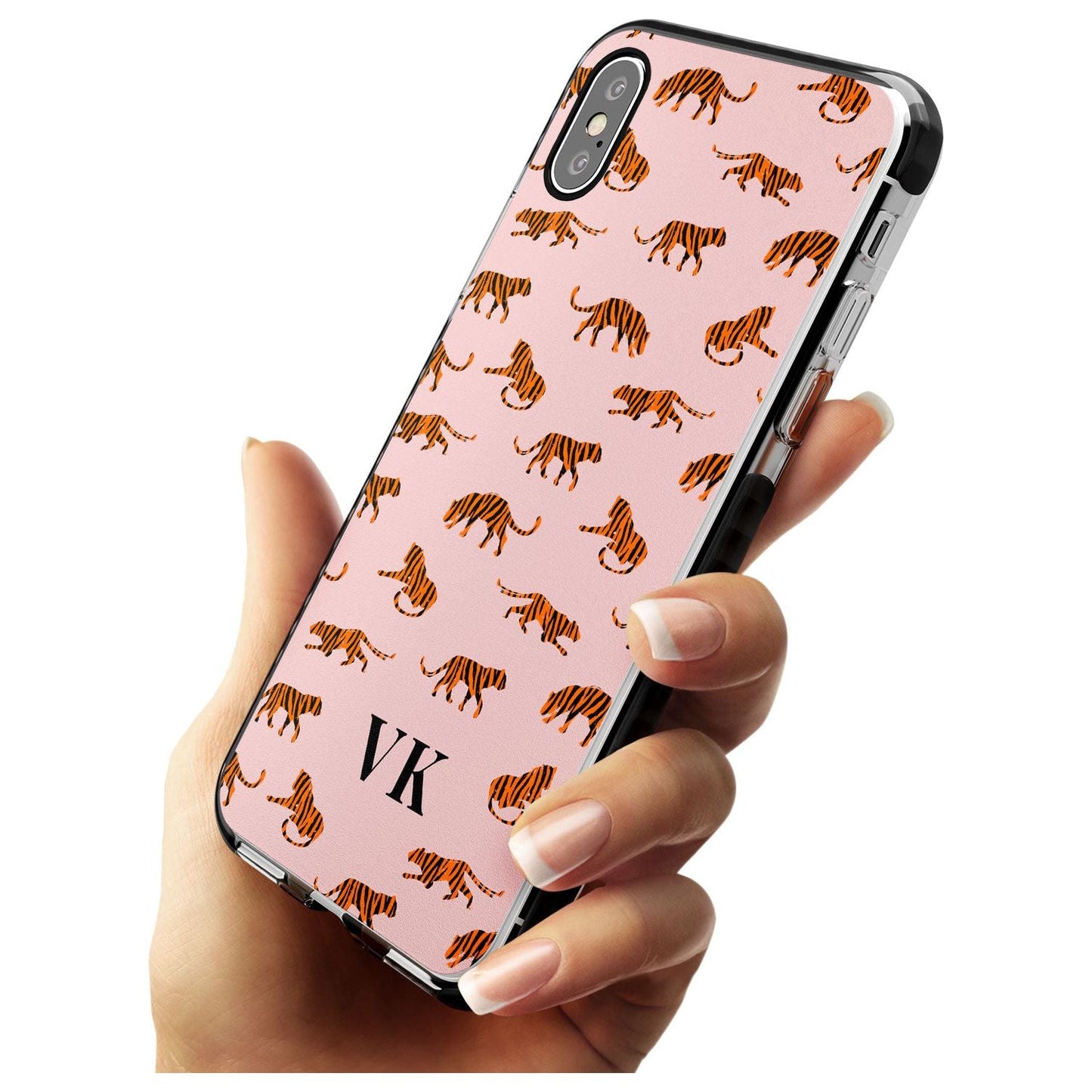 Personalised Pink Safari Tiger Pattern