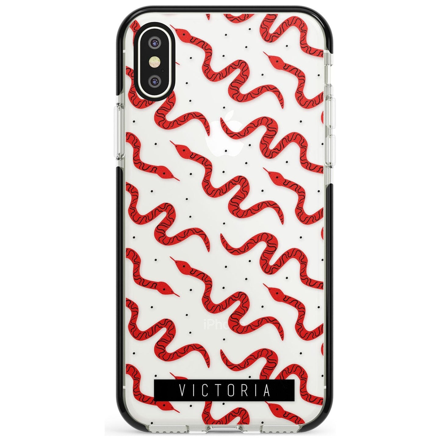Personalised Red Snake Pattern