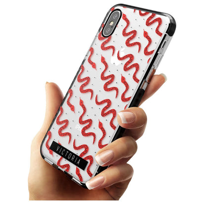 Personalised Red Snake Pattern