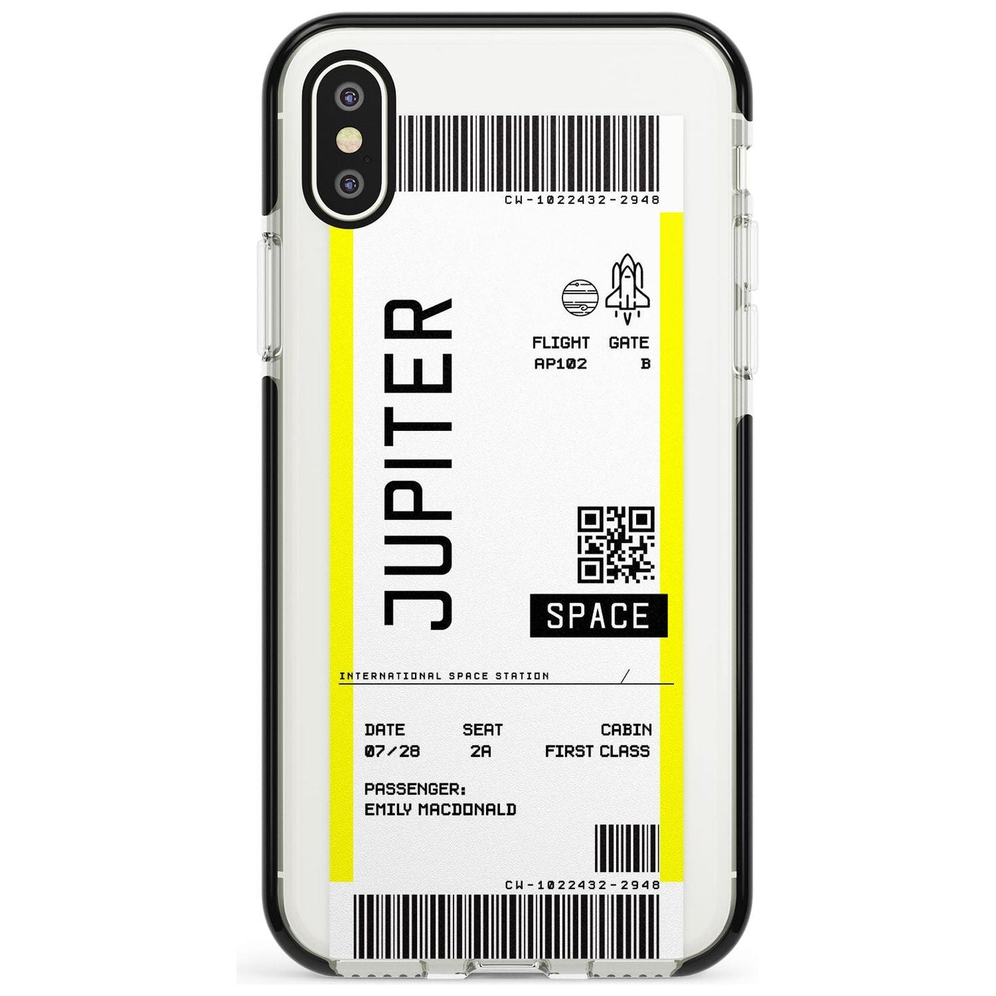 Personalised Jupiter Travel Ticket