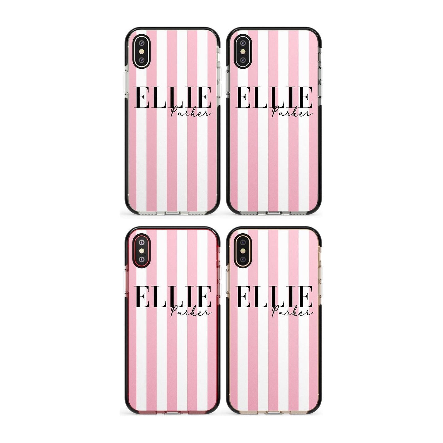 Personalised Pink Stripes