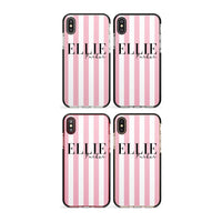 Personalised Pink Stripes