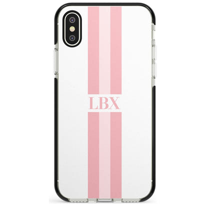 Personalised Minimal Pink Stripe
