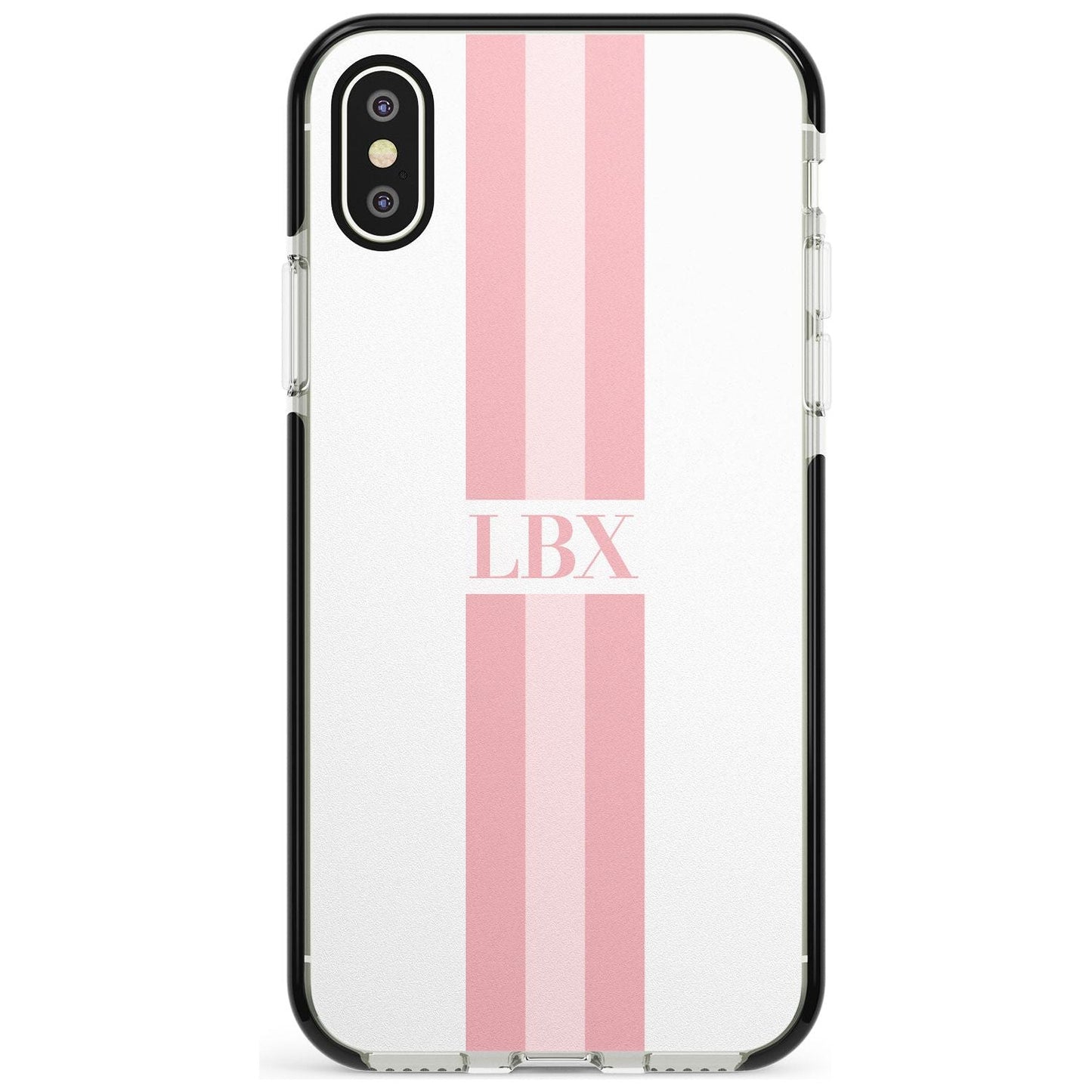 Personalised Minimal Pink Stripe
