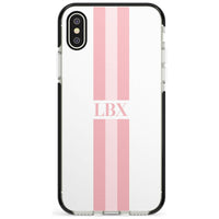 Personalised Minimal Pink Stripe