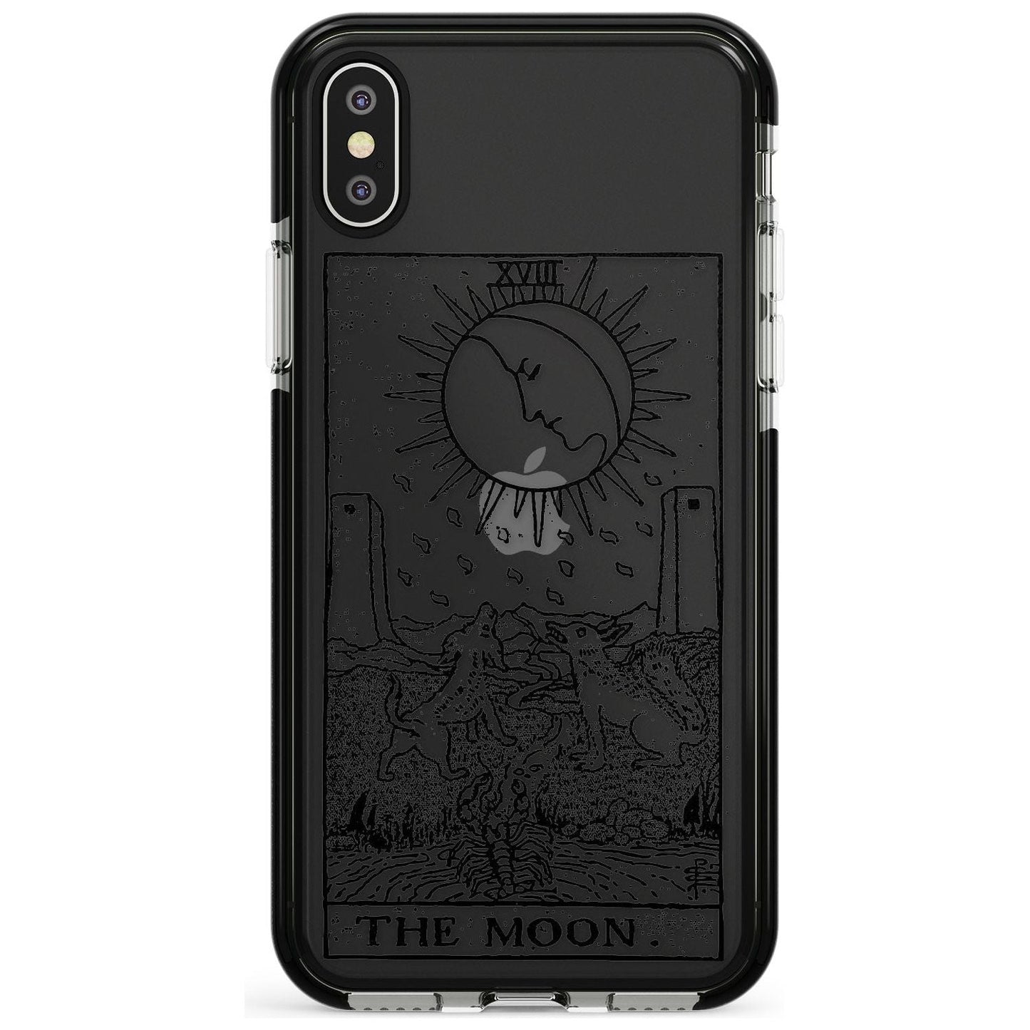 Personalised The Moon Tarot Card (Clear)