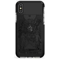 Personalisierte Tarotkarte „Die Liebenden“ (Transparent)