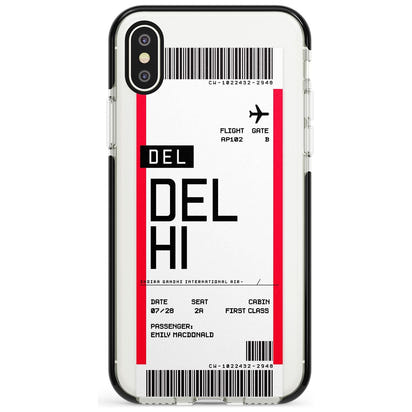 Personalised Delhi Boarding Pass