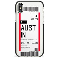 Personalised Austin Boarding Pass