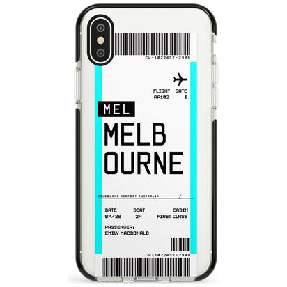 Personalised Melbourne Boarding Pass