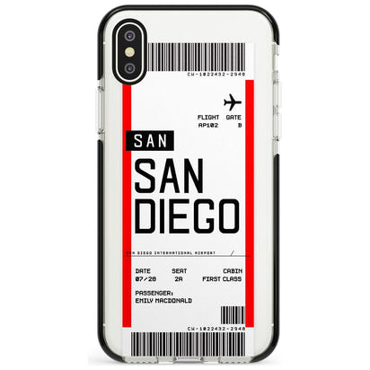 Personalised San Diego Boarding Pass
