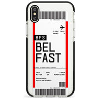 Personalised Belfast Boarding Pass