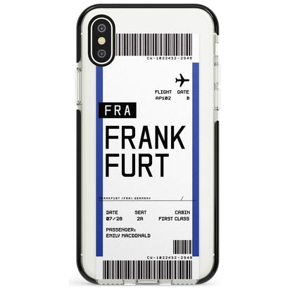 Personalised Frankfurt Boarding Pass