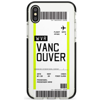 Personalised Vancouver Boarding Pass