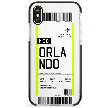 Personalised Orlando Boarding Pass