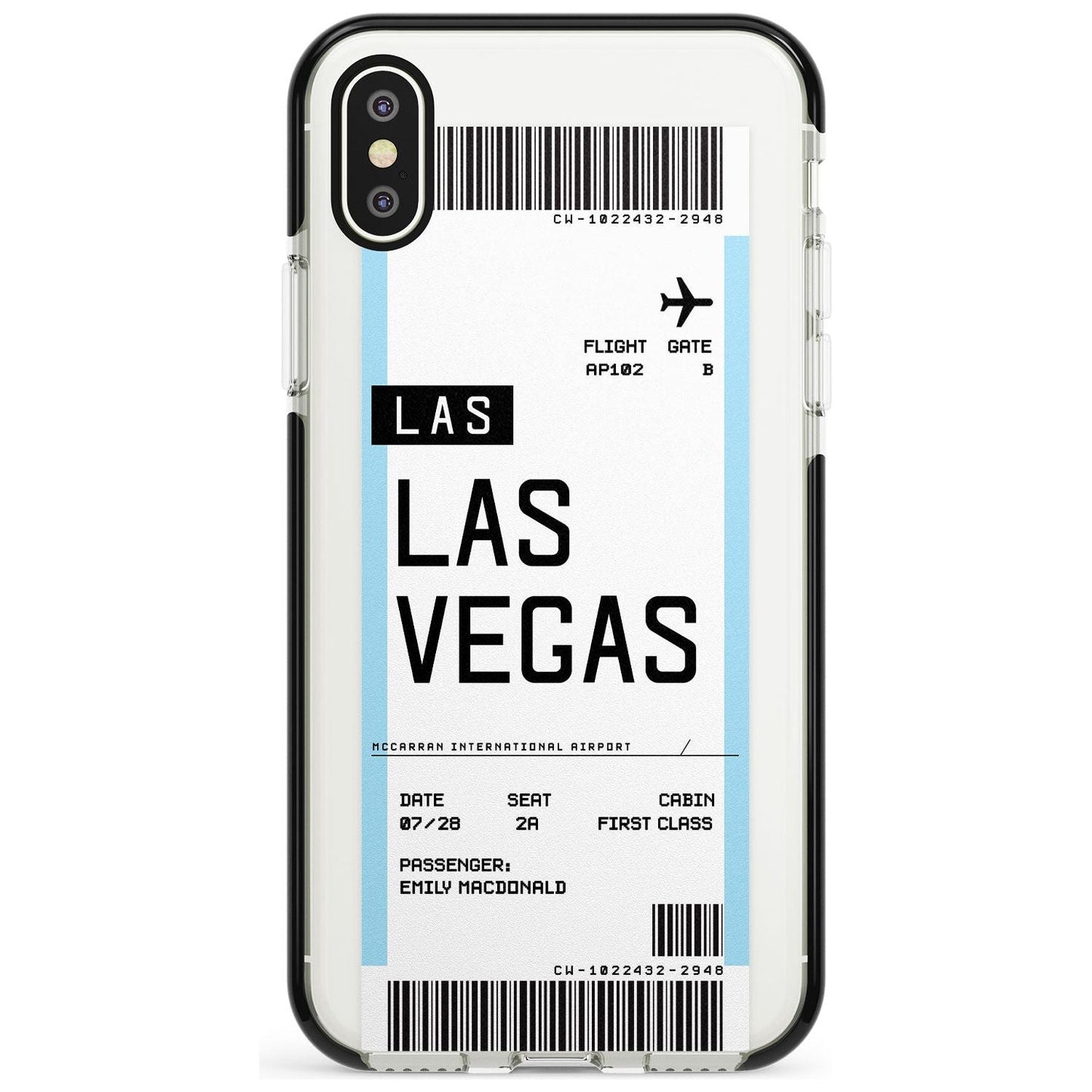 Personalised Las Vegas Boarding Pass