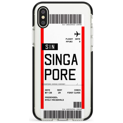 Personalised Singapore Boarding Pass
